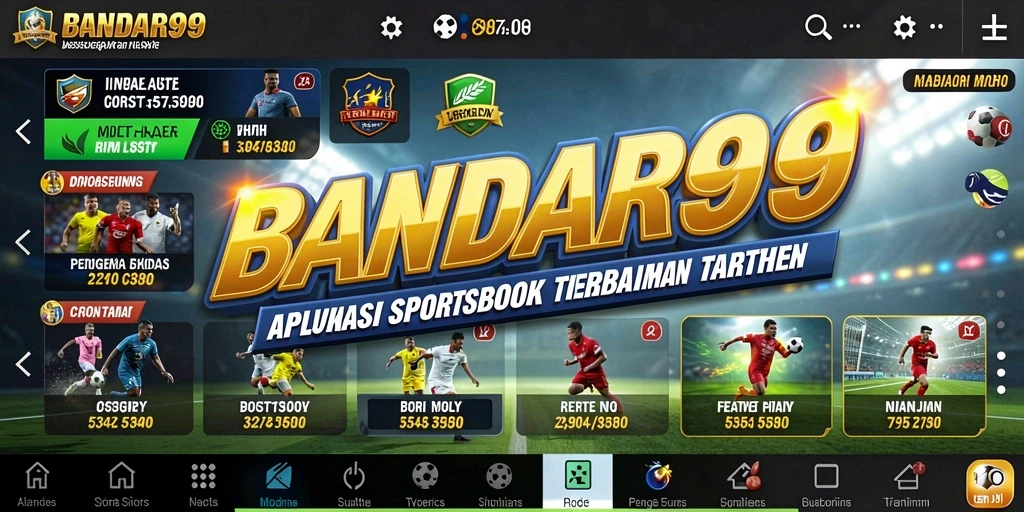 Screenshot gameplay BANDAR99 menunjukkan antarmuka taruhan yang dinamis.