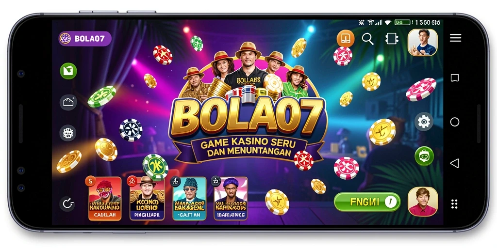 Tampilan menarik dan gameplay seru dari BOLA07.