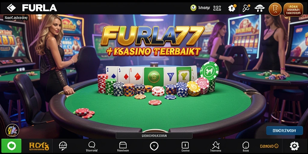 Tampilan gameplay seru dan penuh aksi dari FURLA77.