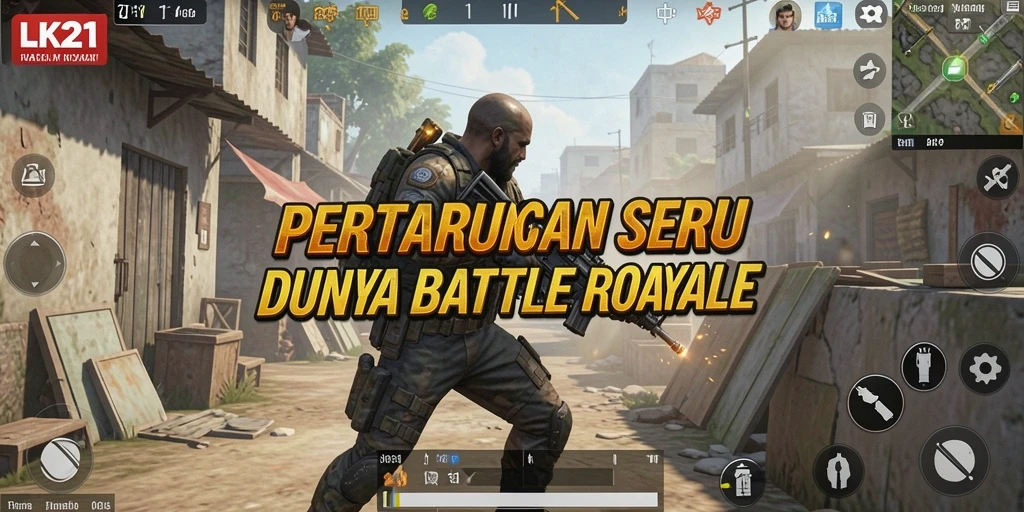 Tangkapan layar LK21 menampilkan aksi pertarungan yang mendebarkan dan strategi yang tajam.