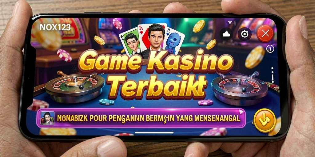 Tampilan gameplay NOX123 yang menggugah selera dalam dunia Kasino.