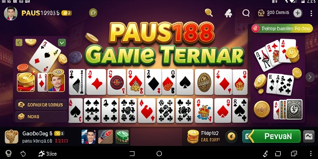 Tampilan gameplay seru dari PAUS188 yang kaya fitur.